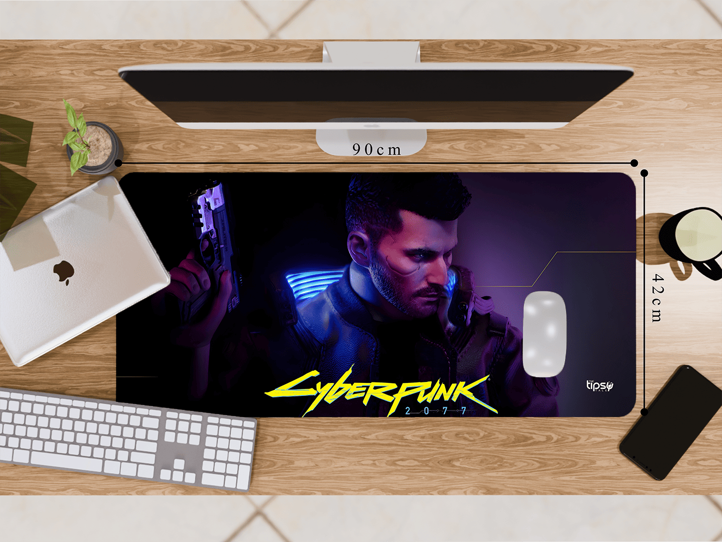 "CYBERPUNK 2077" Gaming Mousepad Elevate Your Gaming Experience