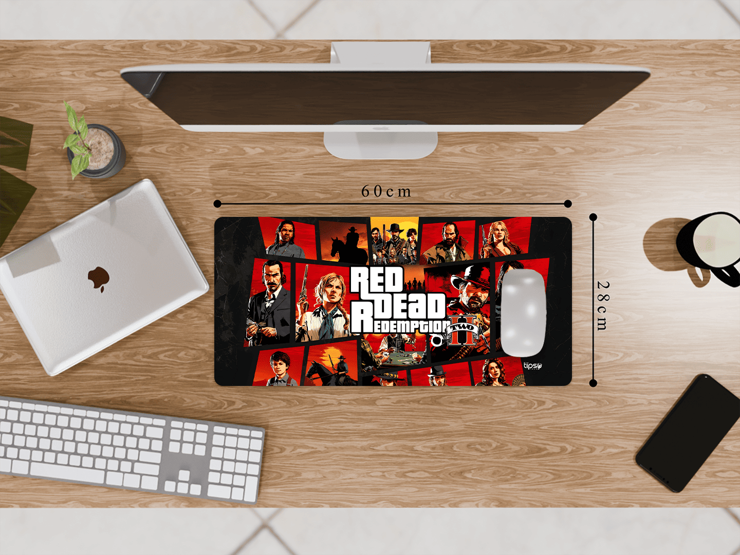 "RED DEAD REDEMPTION" Gaming Mousepad Elevate Your Gaming Experience