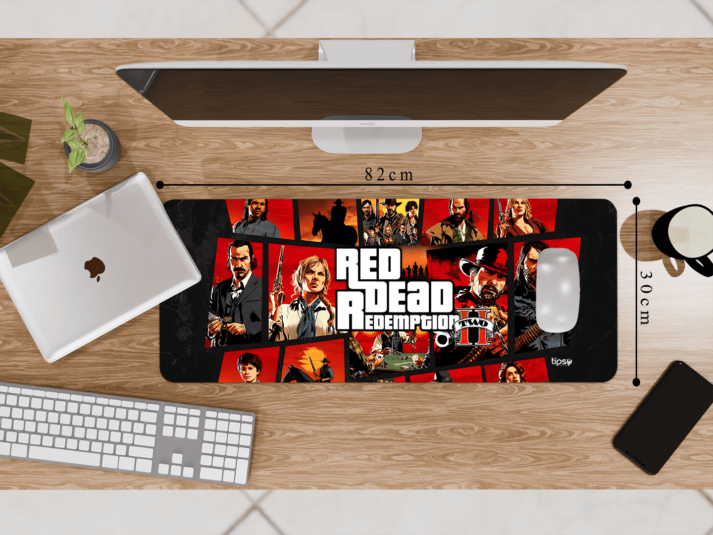 "RED DEAD REDEMPTION" Gaming Mousepad Elevate Your Gaming Experience
