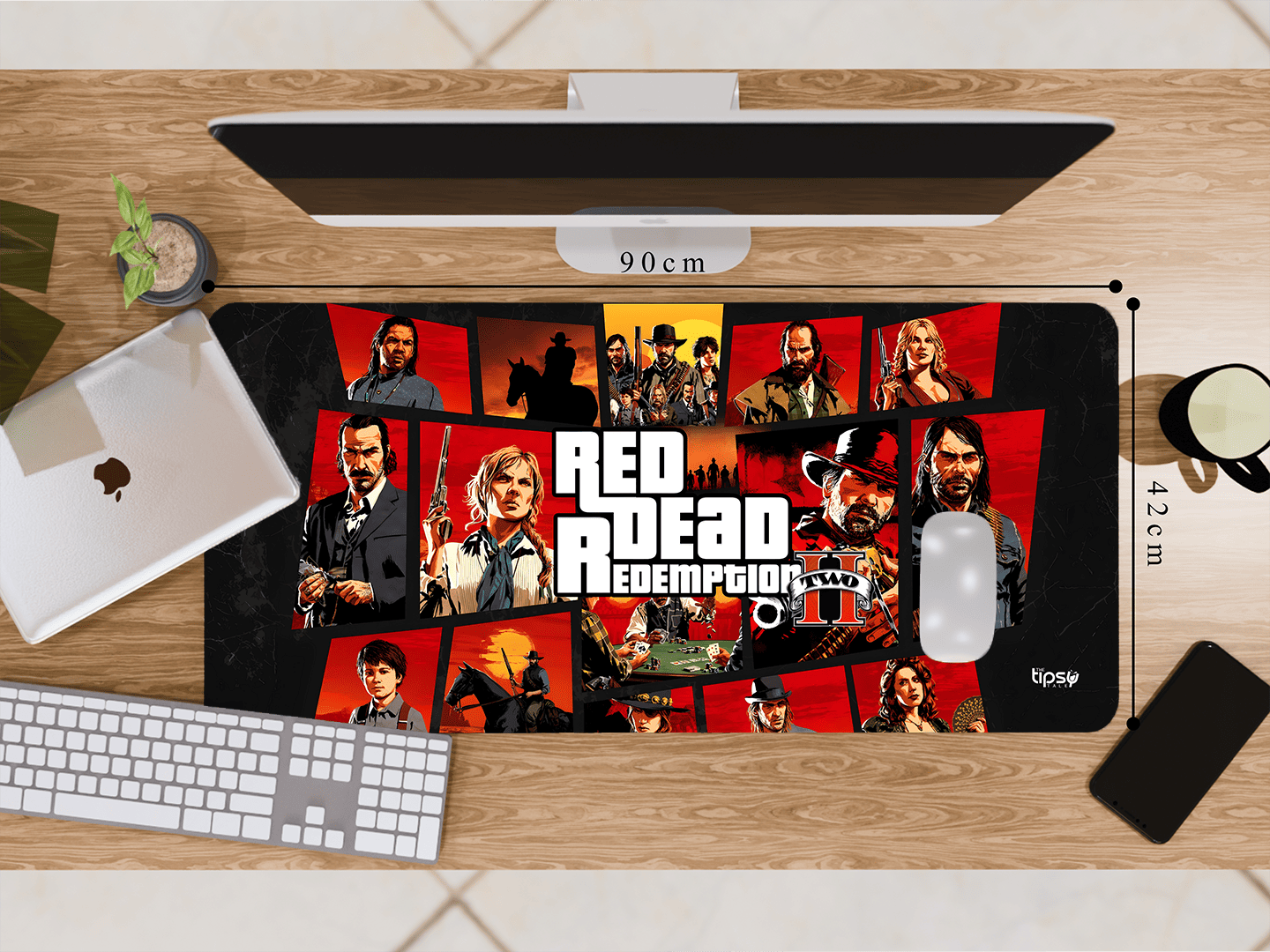 "RED DEAD REDEMPTION" Gaming Mousepad Elevate Your Gaming Experience