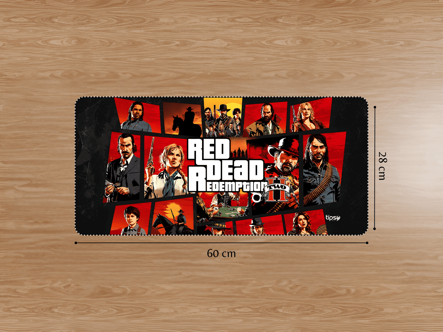 "RED DEAD REDEMPTION" Gaming Mousepad Elevate Your Gaming Experience