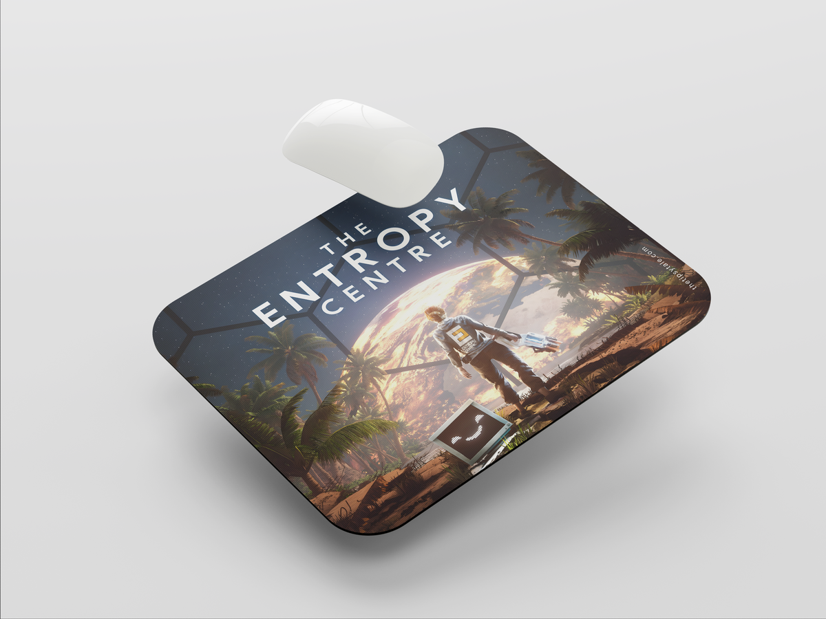 "THE ENTROPY CENTRE" Mousepad: Enhance Your Workspace with Style