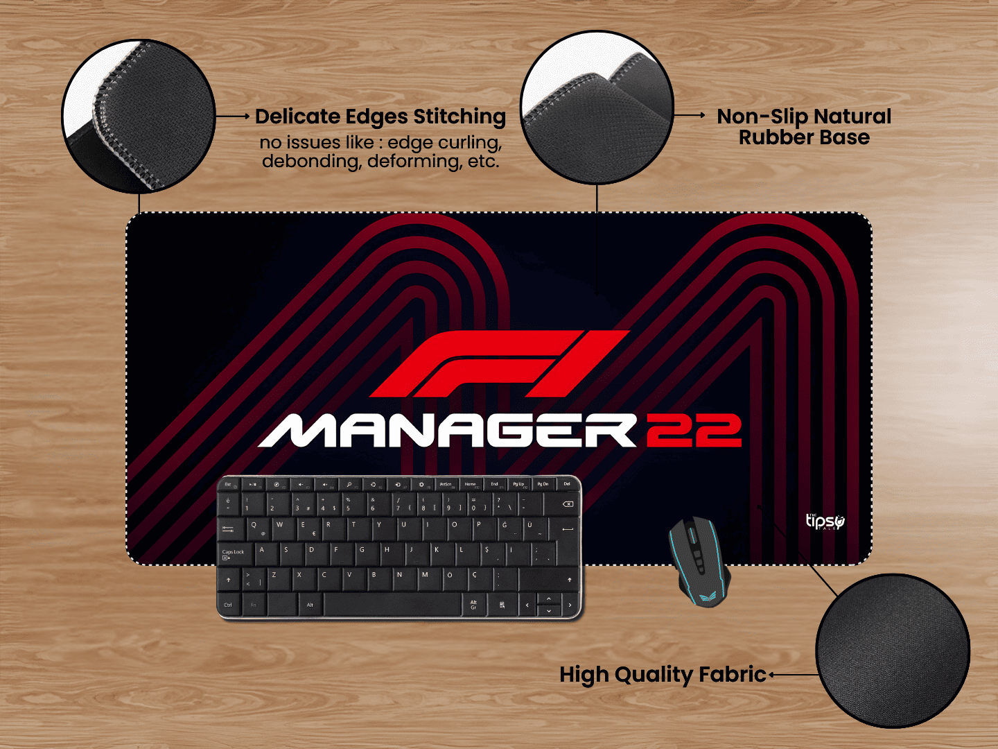 "MANAGER 22" Gaming Mousepad Elevate Your Gaming Experience