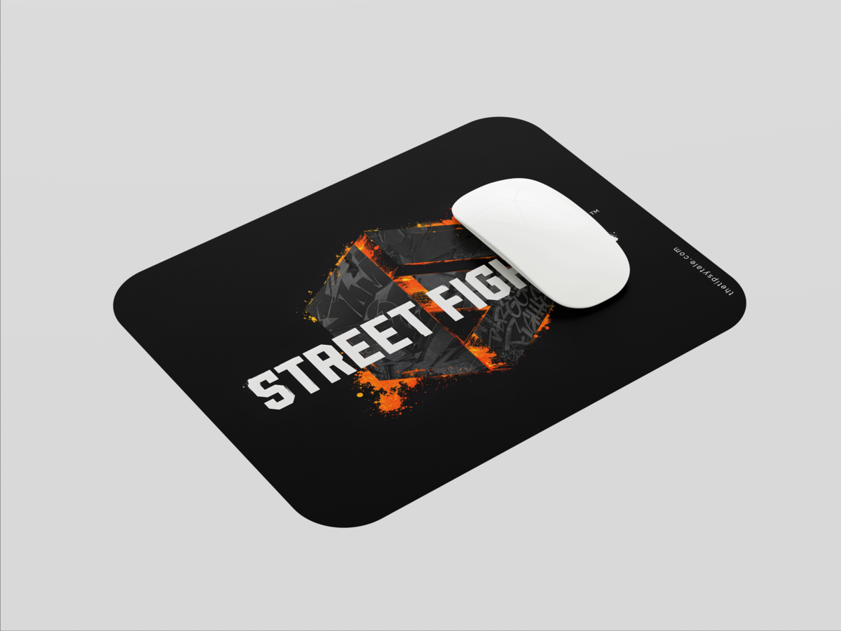"STREET FIGHTER" Mousepad: Enhance Your Workspace with Style