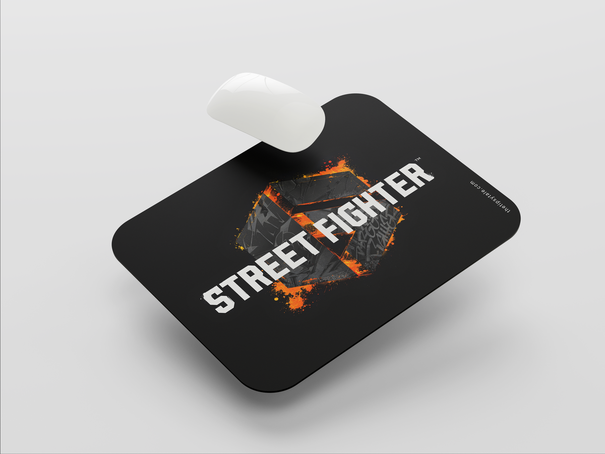 "STREET FIGHTER" Mousepad: Enhance Your Workspace with Style
