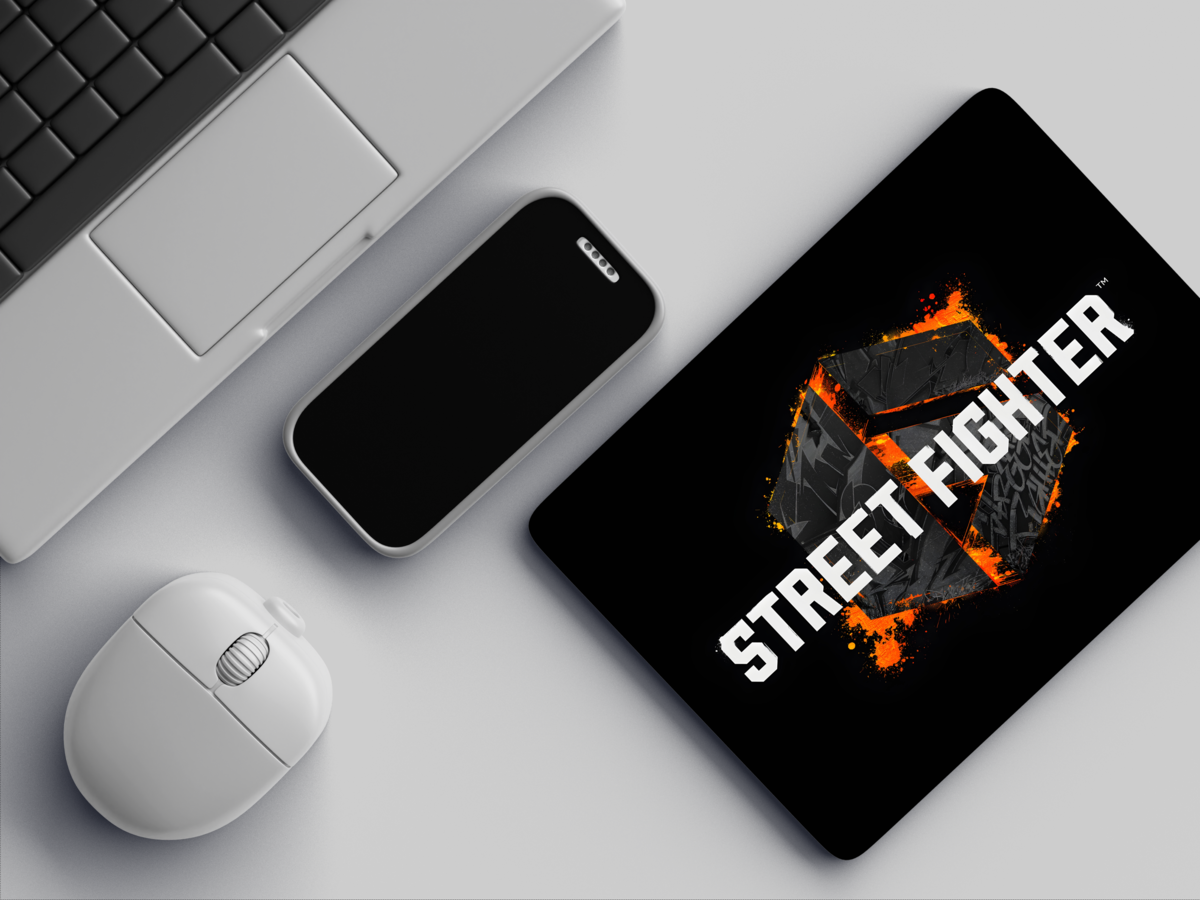 "STREET FIGHTER" Mousepad: Enhance Your Workspace with Style