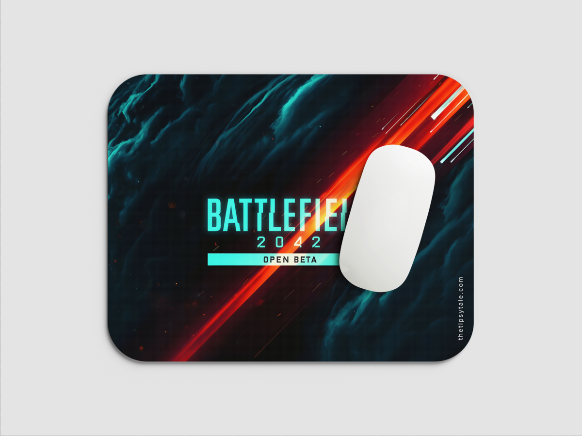 "BATTLEFIELD" Mousepad: Enhance Your Workspace with Style