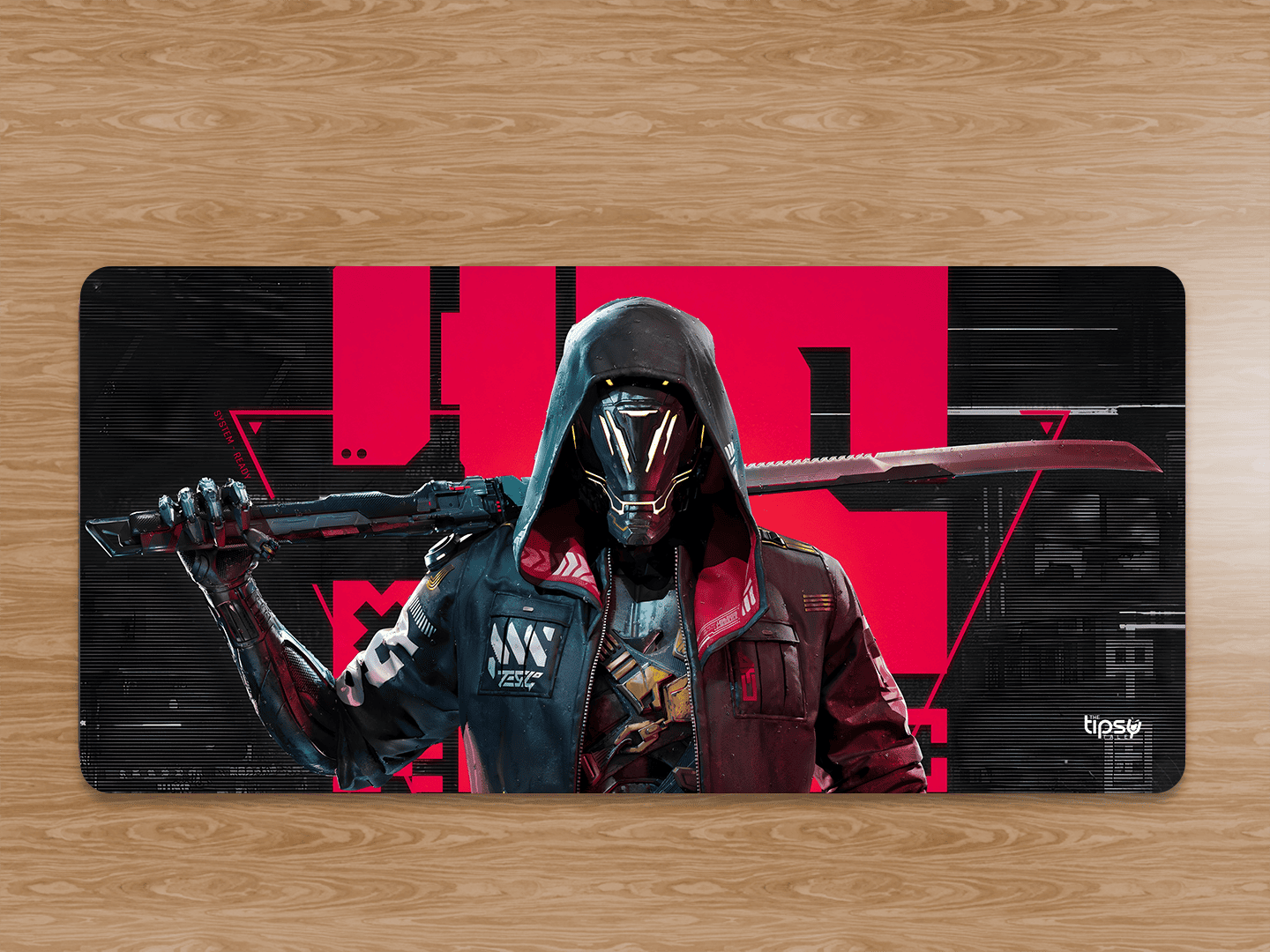 "KEYMASTER THE ARCHITECT THE GHOSTRUNNER" Gaming Mousepad Elevate Your Gaming Experience