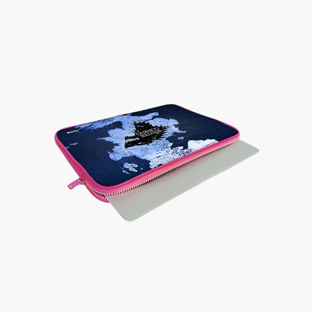 "WINTER IS COMING #GOT" Laptop Sleeves:Bold Modern Design for Every Size