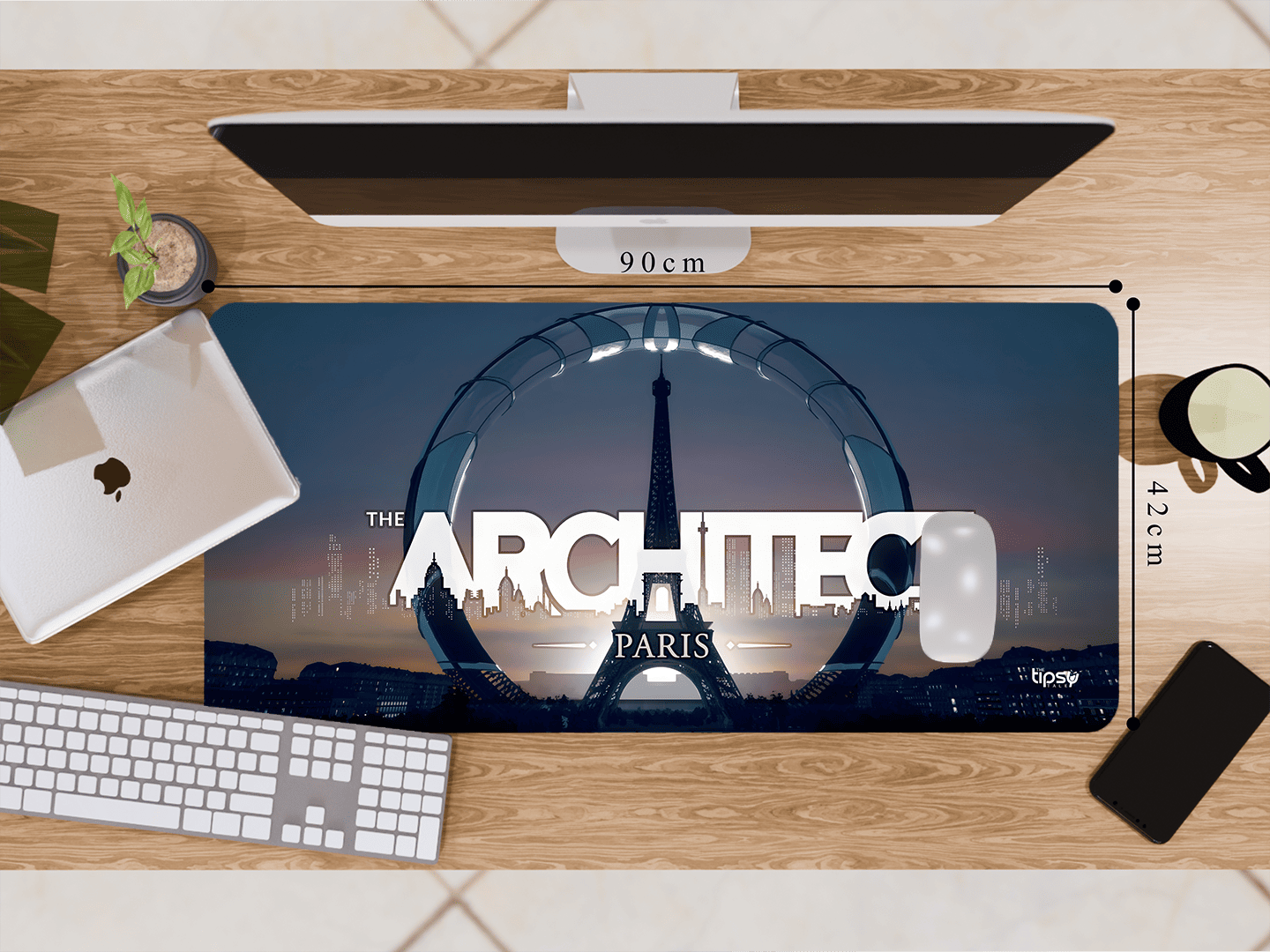 "THE ARCHITECT PARIS" Gaming Mousepad Elevate Your Gaming Experience
