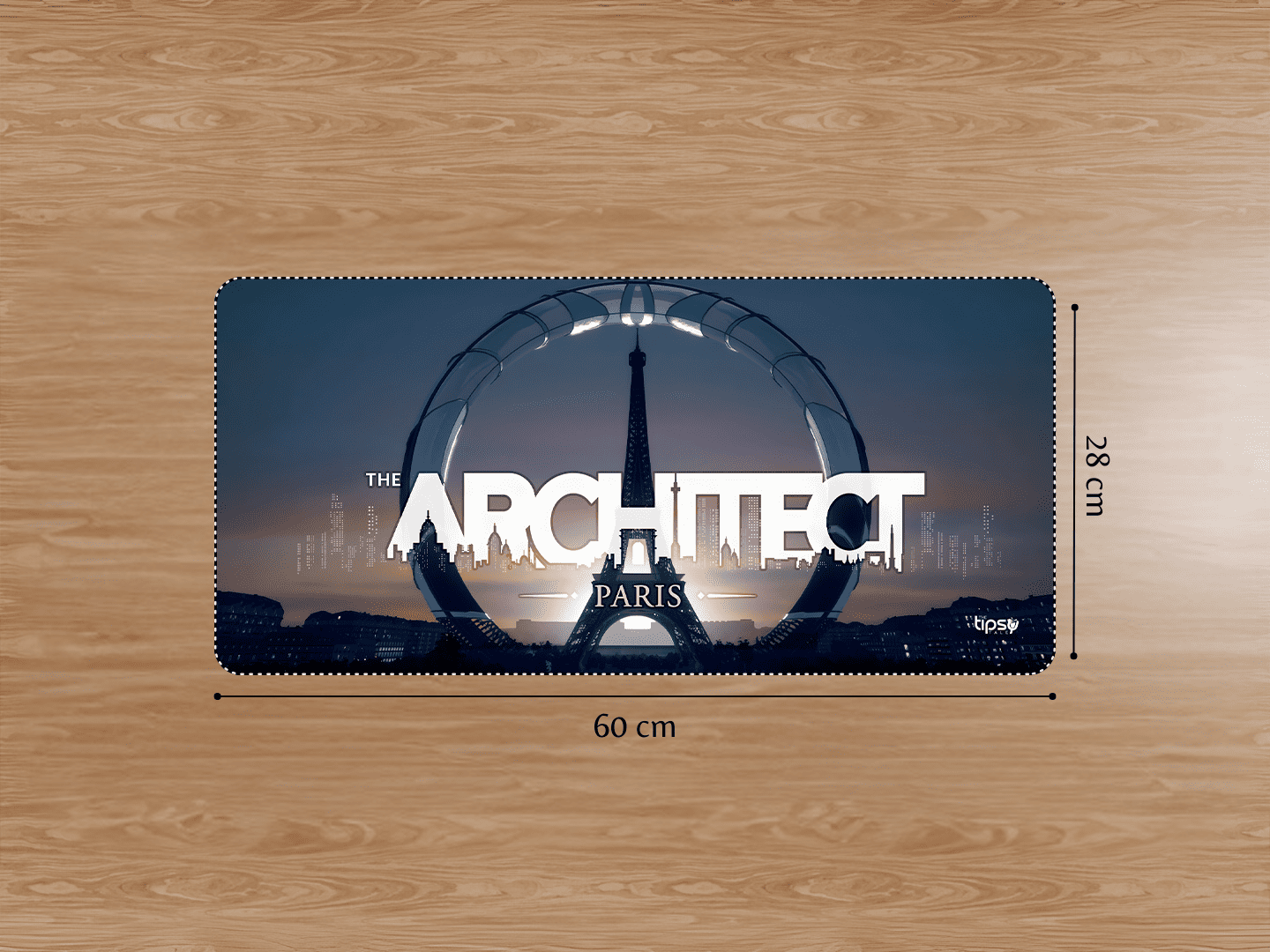 "THE ARCHITECT PARIS" Gaming Mousepad Elevate Your Gaming Experience