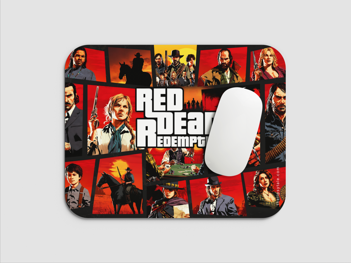 "RED DEAD REDEMPTION" Mousepad: Enhance Your Workspace with Style