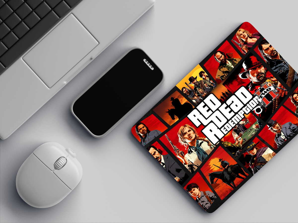 "RED DEAD REDEMPTION" Mousepad: Enhance Your Workspace with Style