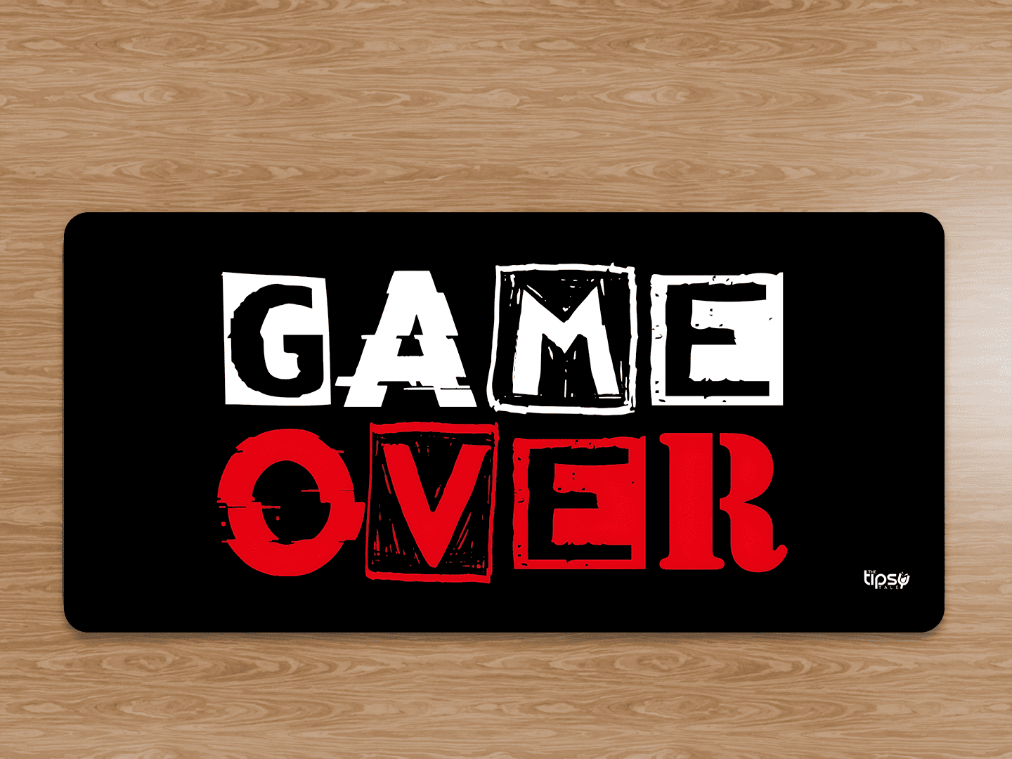 "GAME OVER" Gaming Mousepad Elevate Your Gaming Experience