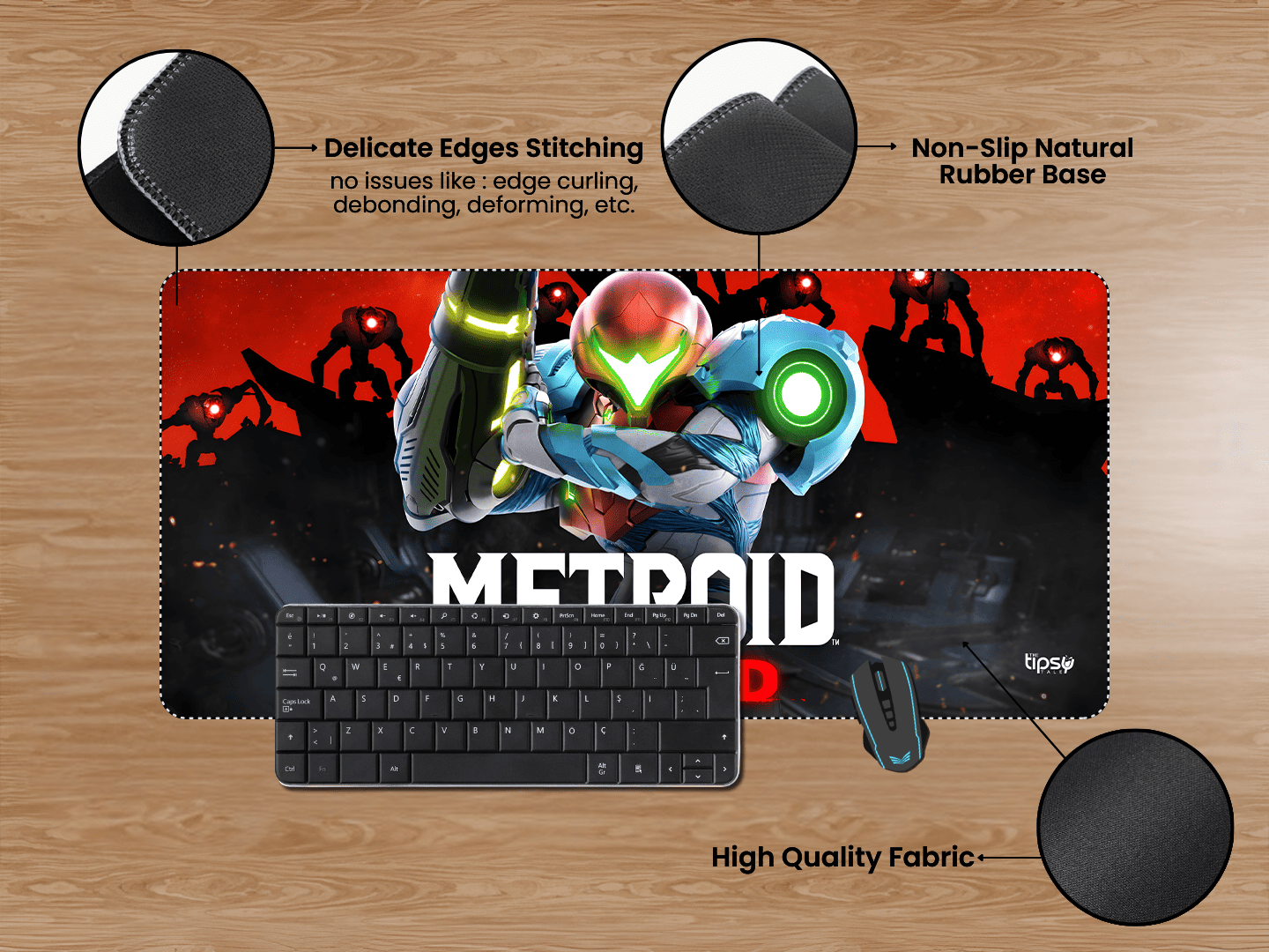 "METROID DREAD" Gaming Mousepad Elevate Your Gaming Experience