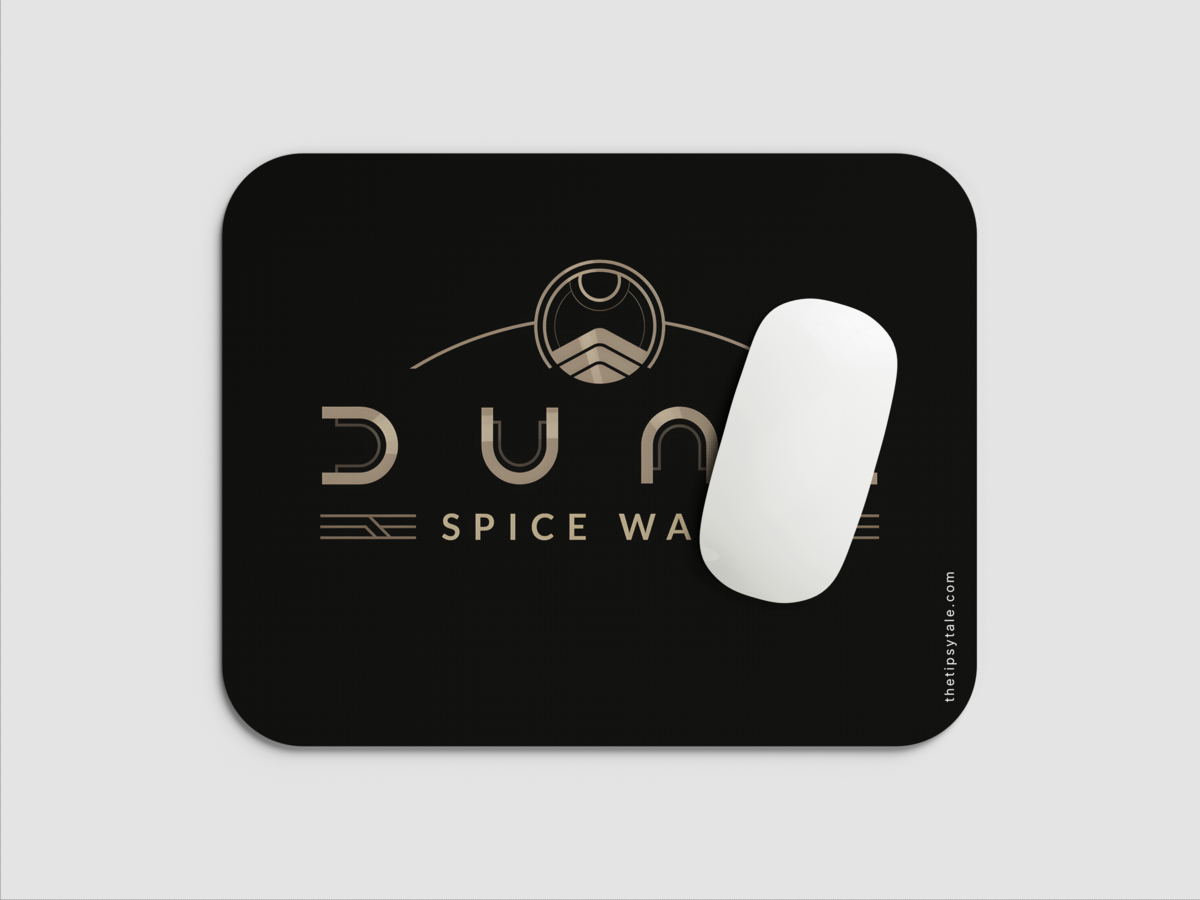 "DUNE SPICE WARS" Mousepad: Enhance Your Workspace with Style