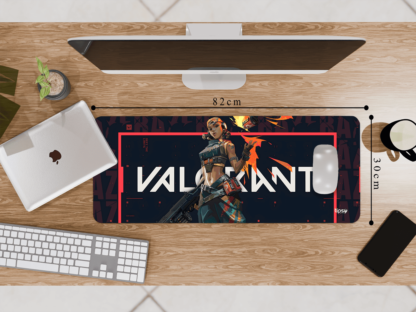 "ROZE VALORANT" Gaming Mousepad Elevate Your Gaming Experience