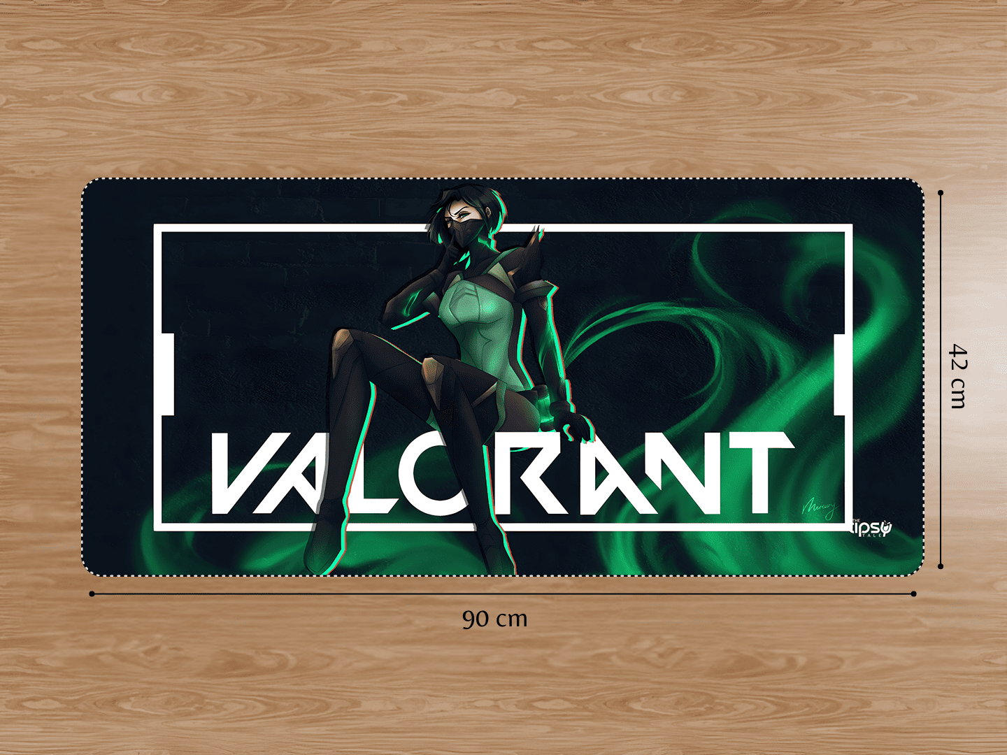 "VIPER VALORANT" Gaming Mousepad Elevate Your Gaming Experience