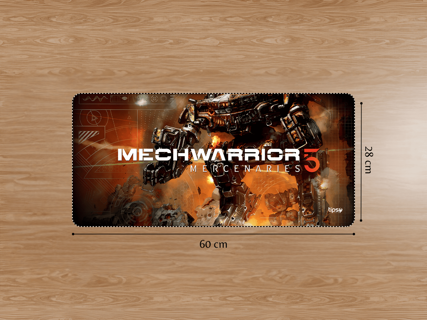 "MECHWARRIOR MERCENARIES" Gaming Mousepad Elevate Your Gaming Experience
