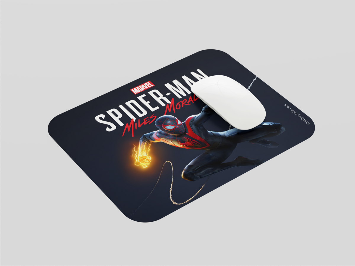 "SPIDERMAN - MILES MORALES" Mousepad: Enhance Your Workspace with Style