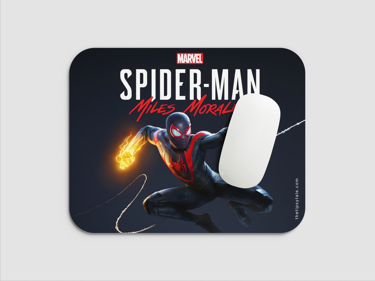 "SPIDERMAN - MILES MORALES" Mousepad: Enhance Your Workspace with Style