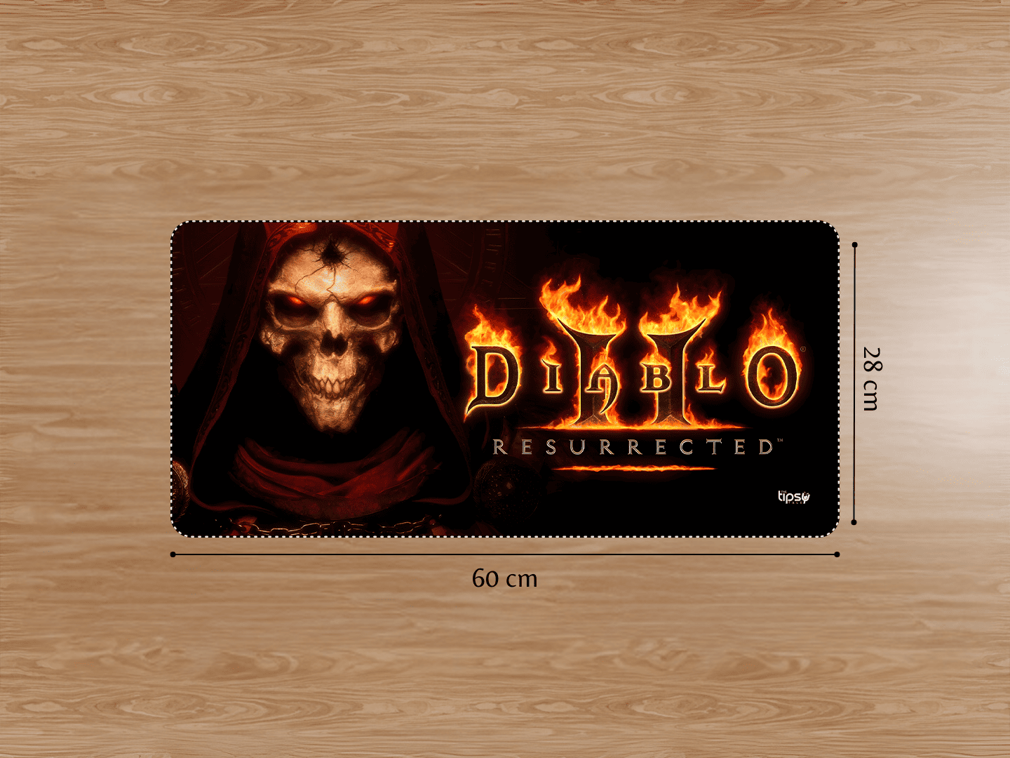"DIABLO RESURRECTED" Gaming Mousepad Elevate Your Gaming Experience