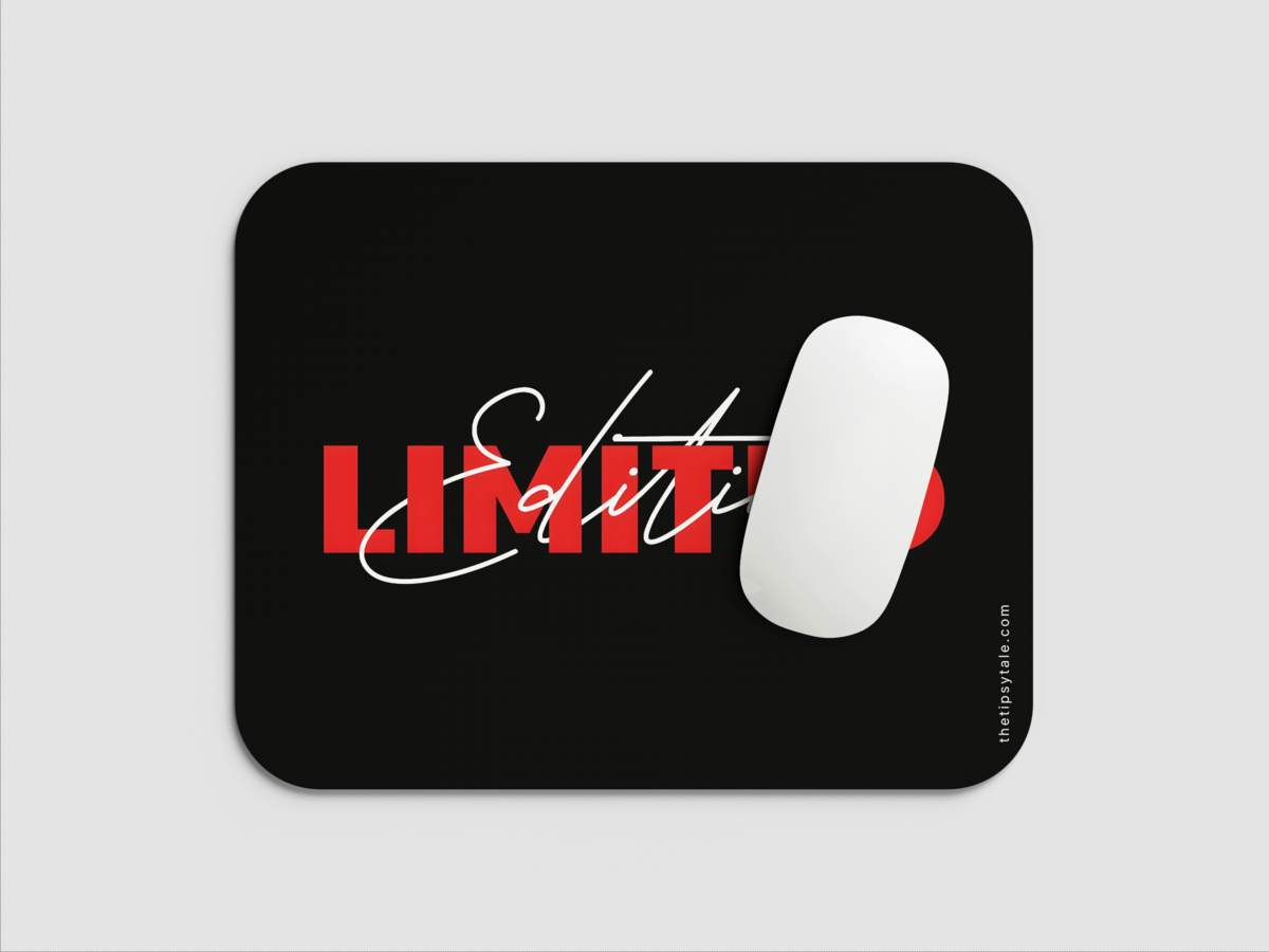 "LIMITED EDITION" Mousepad: Enhance Your Workspace with Style