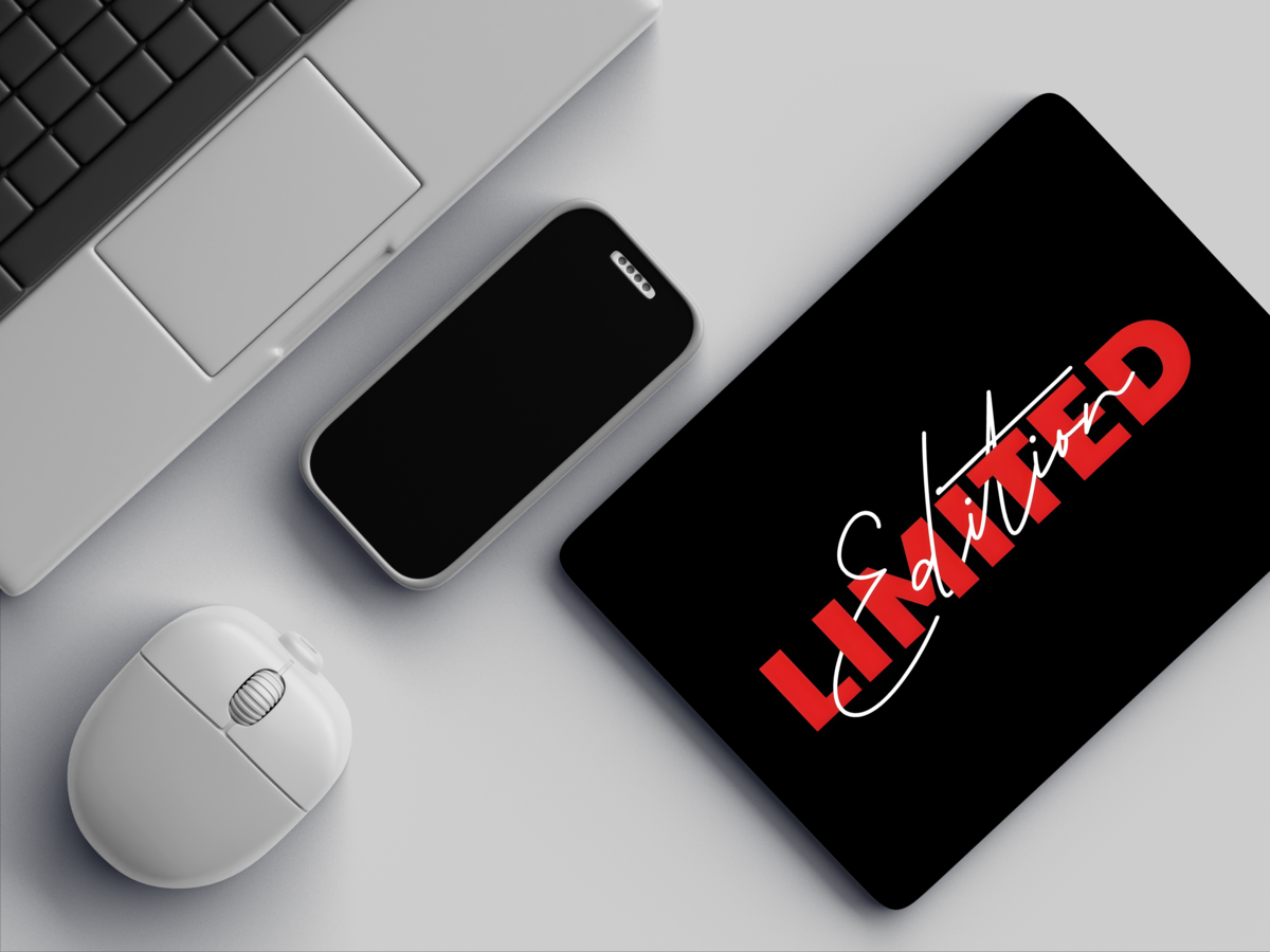 "LIMITED EDITION" Mousepad: Enhance Your Workspace with Style