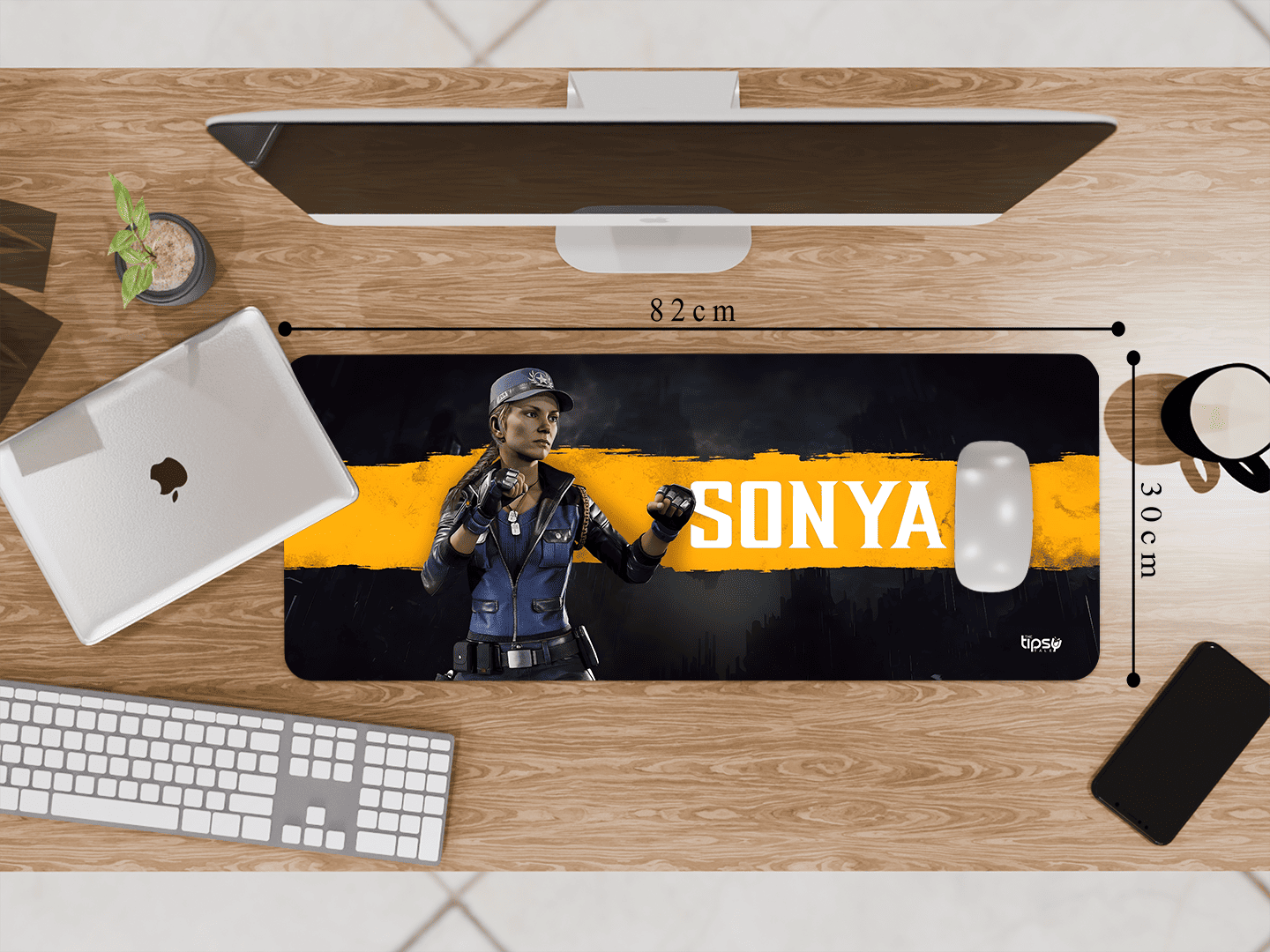 "MORTAL KOMBAT 11 SONYA" Gaming Mousepad Elevate Your Gaming Experience