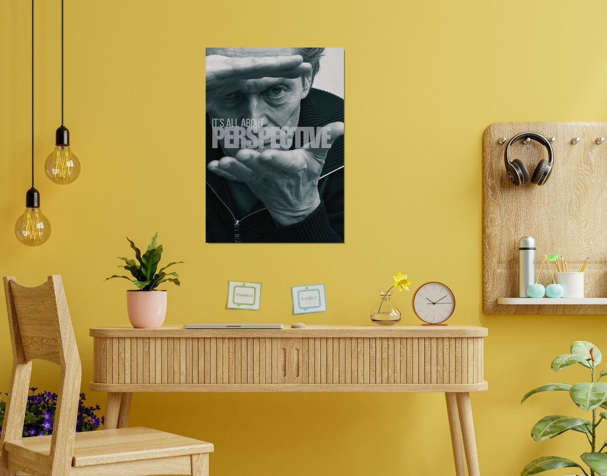 "Perspective"- Shiny & Sturdy Metallic Poster  Art That Pops & Sticks