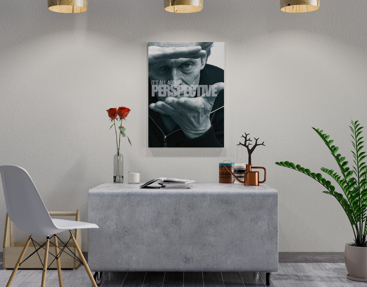 "Perspective"- Shiny & Sturdy Metallic Poster  Art That Pops & Sticks