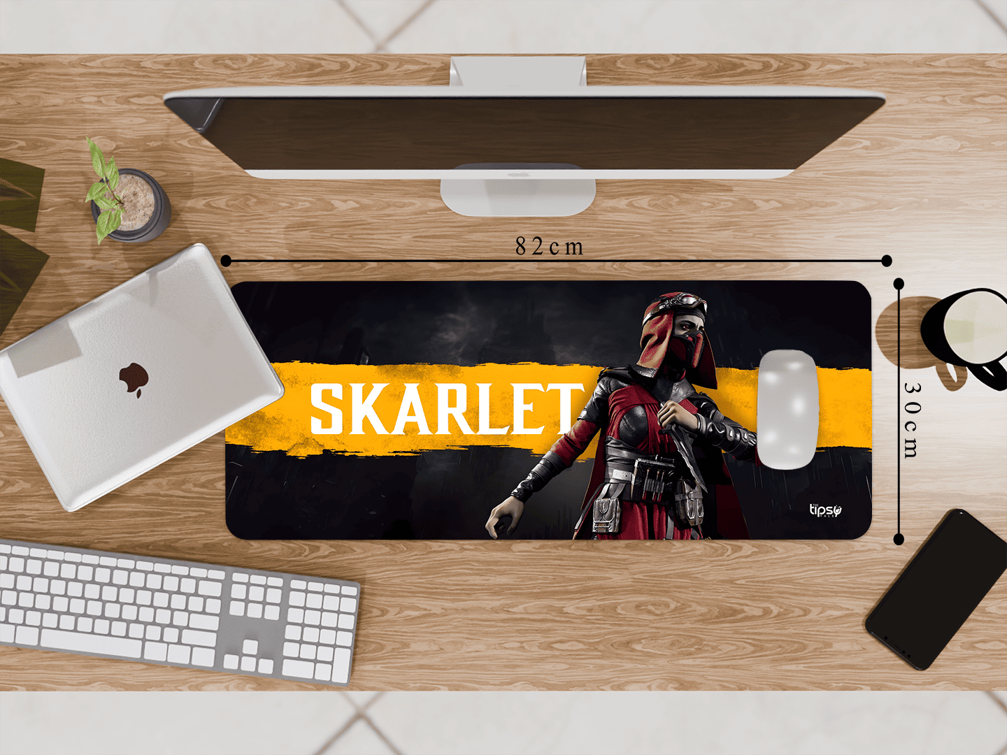 "MORTAL KOMBAT 11 SKARLET" Gaming Mousepad Elevate Your Gaming Experience