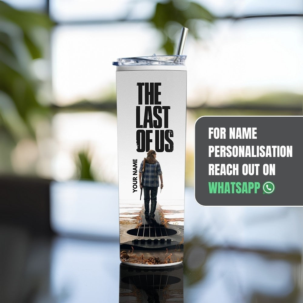"Ellie -The Last of Us" Tumbler with Metal Straw