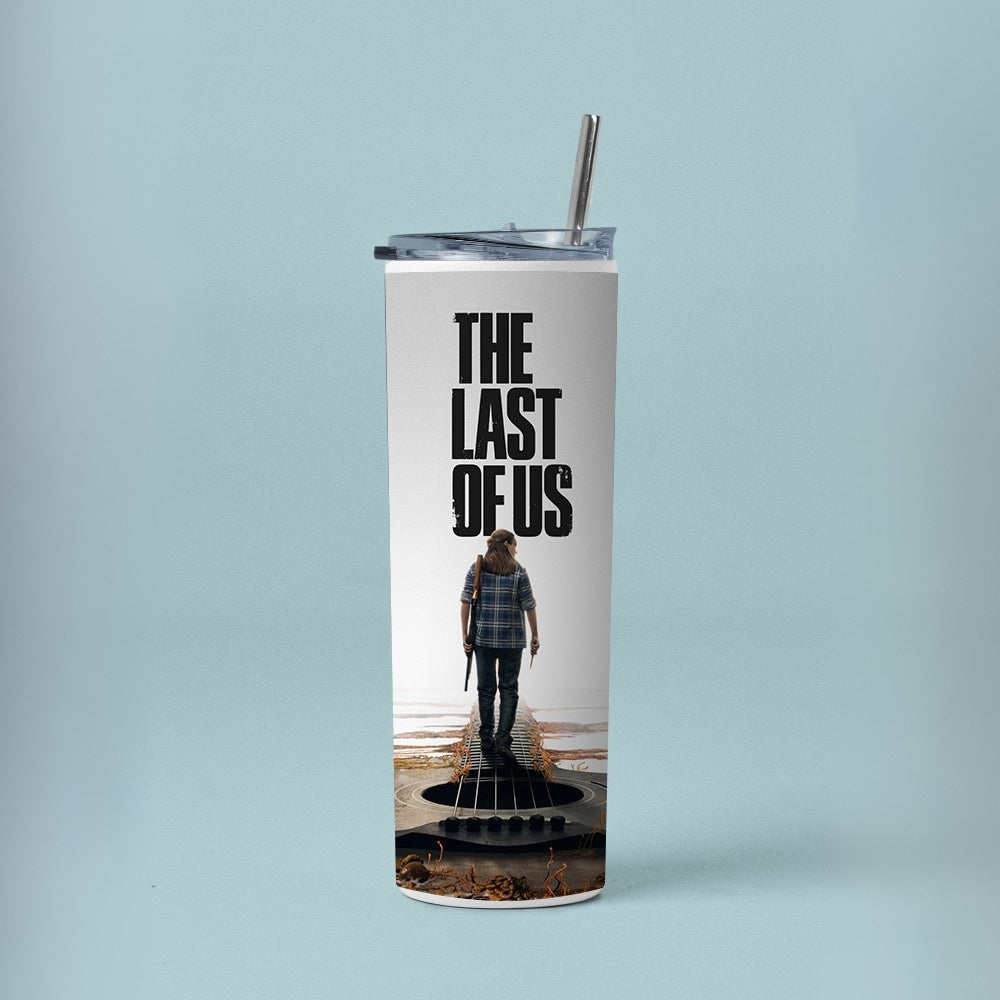 "Ellie -The Last of Us" Tumbler with Metal Straw