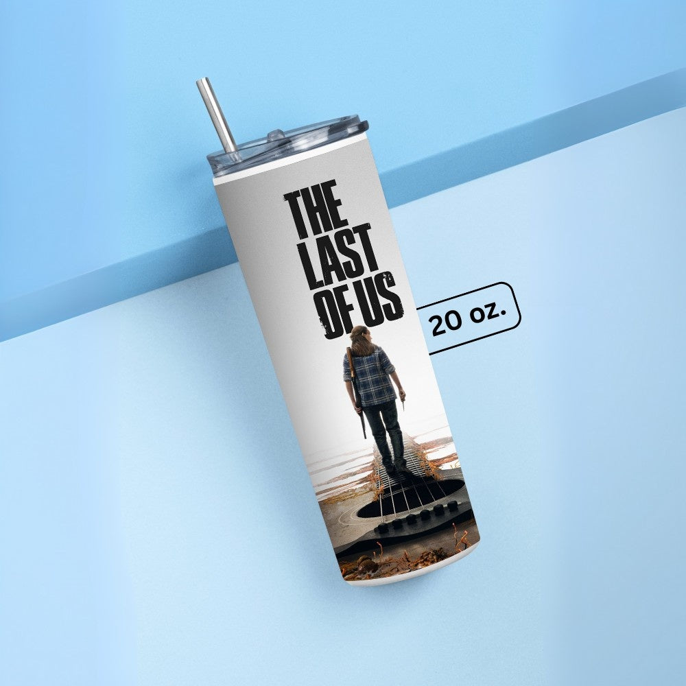 "Ellie -The Last of Us" Tumbler with Metal Straw