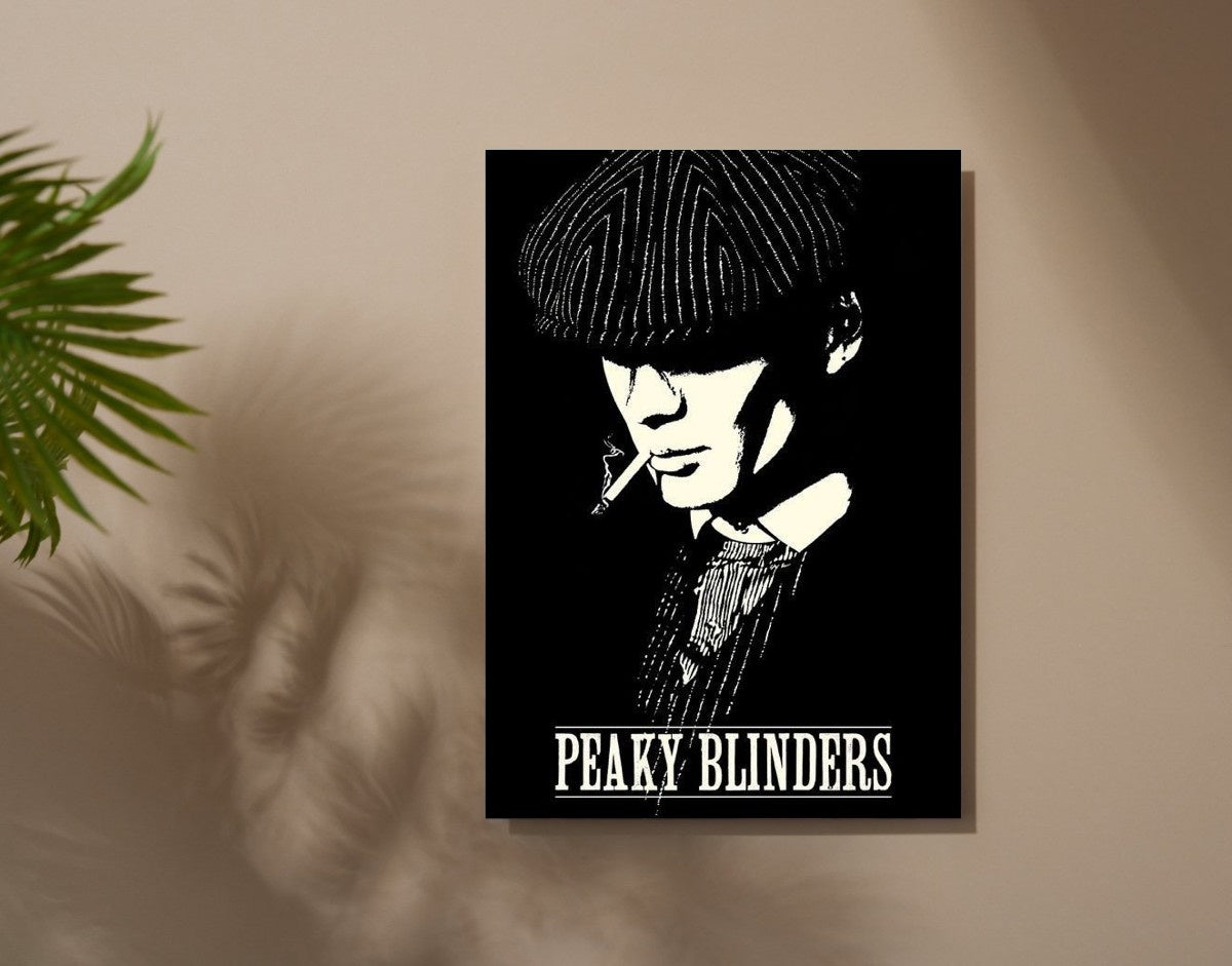 "Peaky Blinders"- Shiny & Sturdy Metallic Poster  Art That Pops & Sticks
