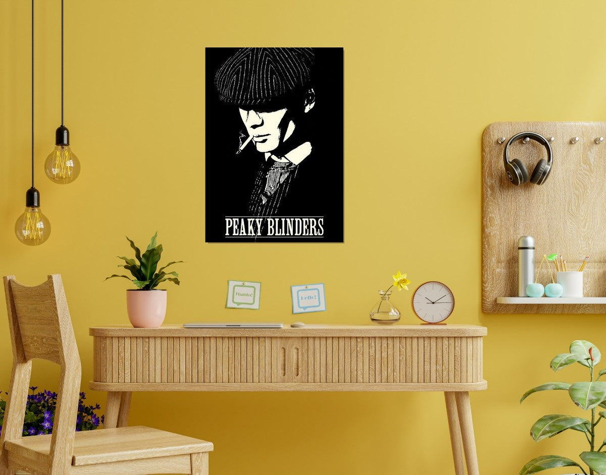 "Peaky Blinders"- Shiny & Sturdy Metallic Poster  Art That Pops & Sticks