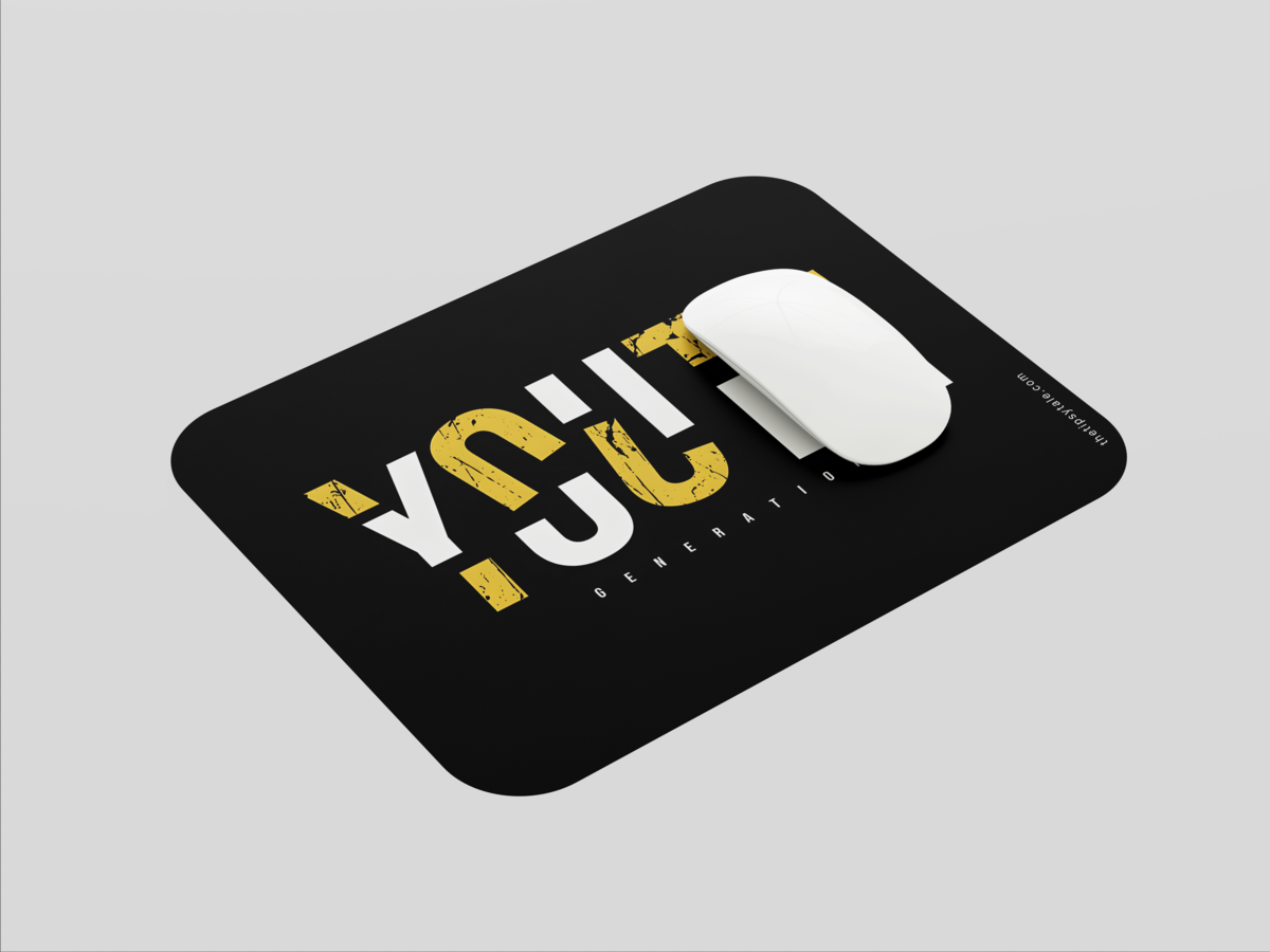 "YOUTH GENERATION" Mousepad: Enhance Your Workspace with Style