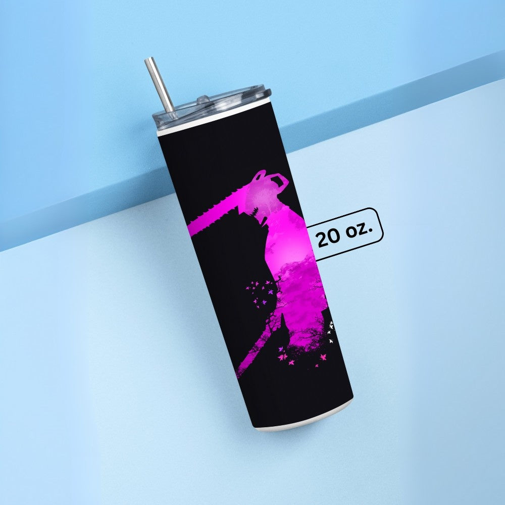 "CHAINSAW MAN: Anime" Tumbler with Metal Straw