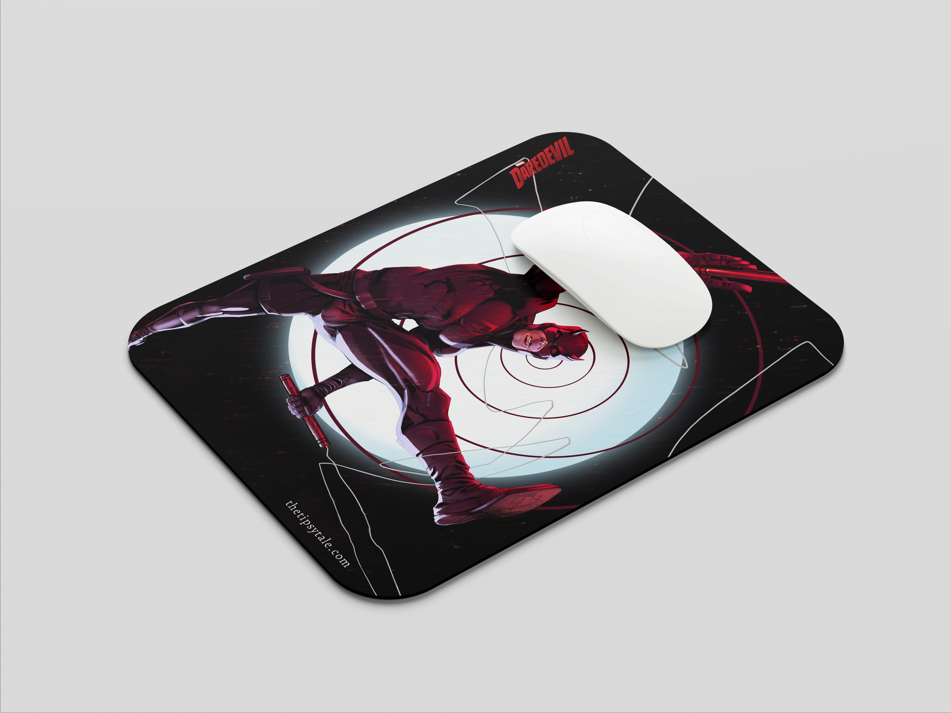 "DAREDEVIL: MARVEL MOVIE" Mousepad Enhance Your Workspace with Style