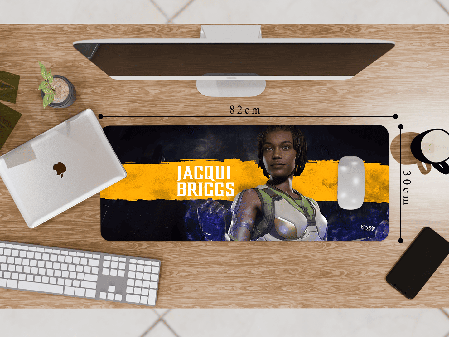 "MORTAL KOMBAT 11 JACQUI BRIGGS" Gaming Mousepad Elevate Your Gaming Experience