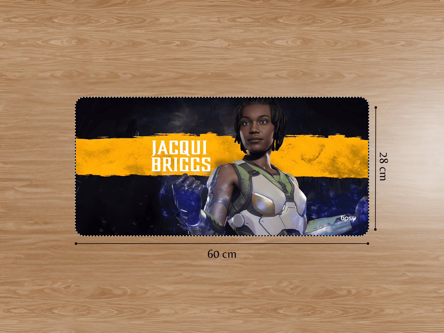 "MORTAL KOMBAT 11 JACQUI BRIGGS" Gaming Mousepad Elevate Your Gaming Experience