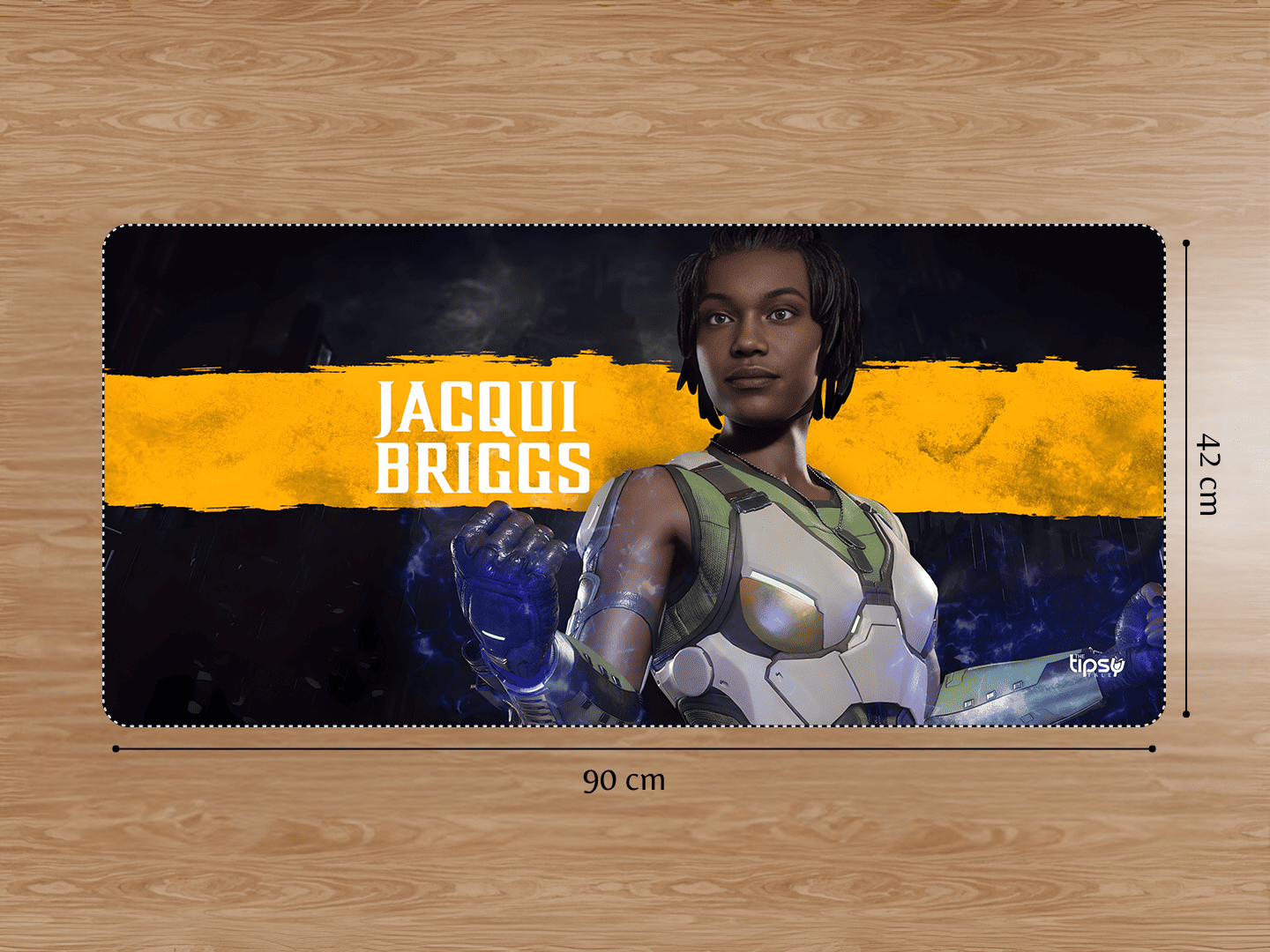"MORTAL KOMBAT 11 JACQUI BRIGGS" Gaming Mousepad Elevate Your Gaming Experience