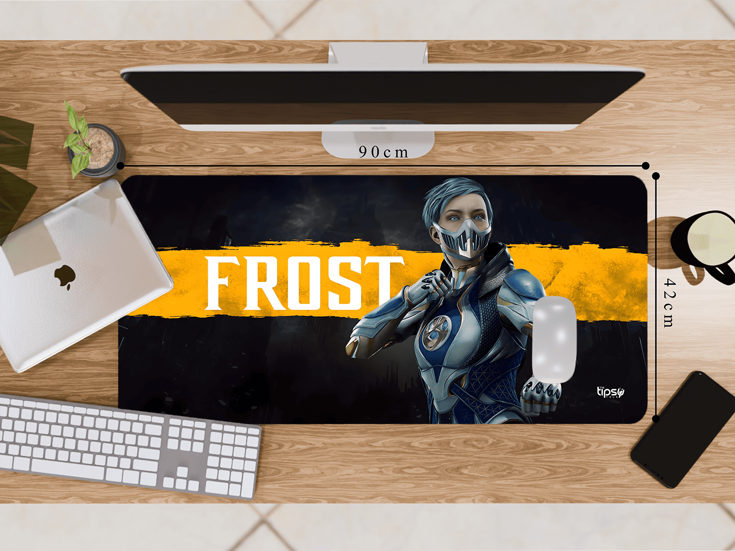 "MORTAL KOMBAT 11 FROST" Gaming Mousepad Elevate Your Gaming Experience
