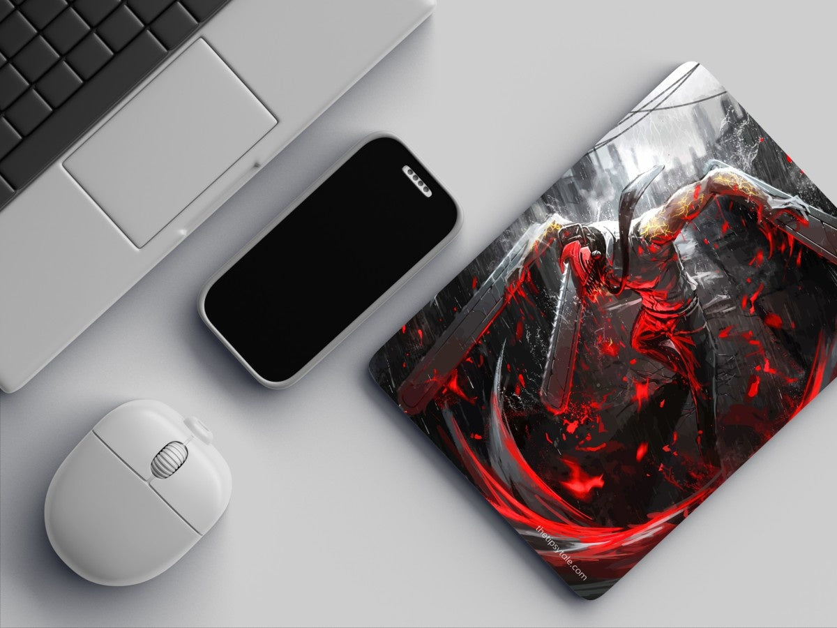 "DENJI CHAINSAW MAN - MANGA SERIES" Mousepad: Enhance Your Workspace with Style