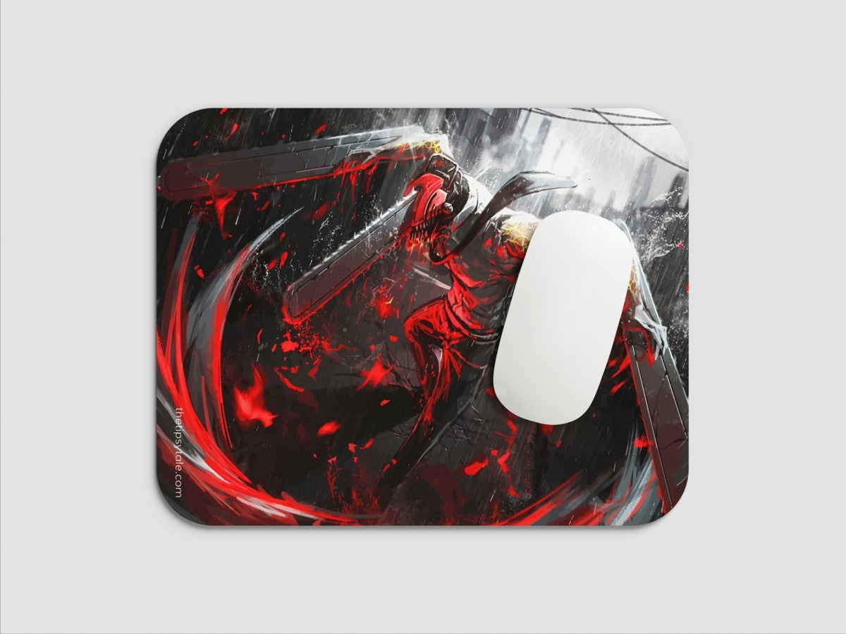 "DENJI CHAINSAW MAN - MANGA SERIES" Mousepad: Enhance Your Workspace with Style