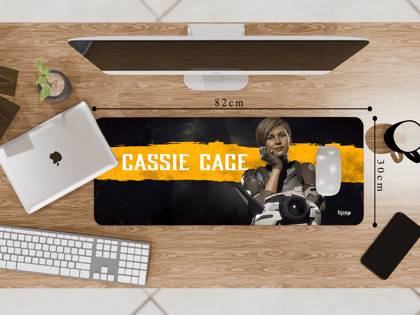 "MORTAL KOMBAT 11 CASSIE CAGE " Gaming Mousepad Elevate Your Gaming Experience