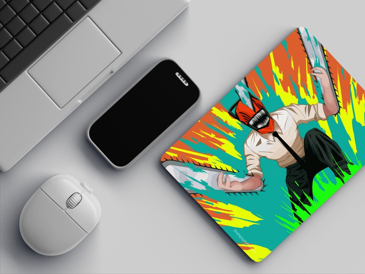 "CHAINSAW MAN MANGA SERIES - ANIME" Mousepad: Enhance Your Workspace with Style