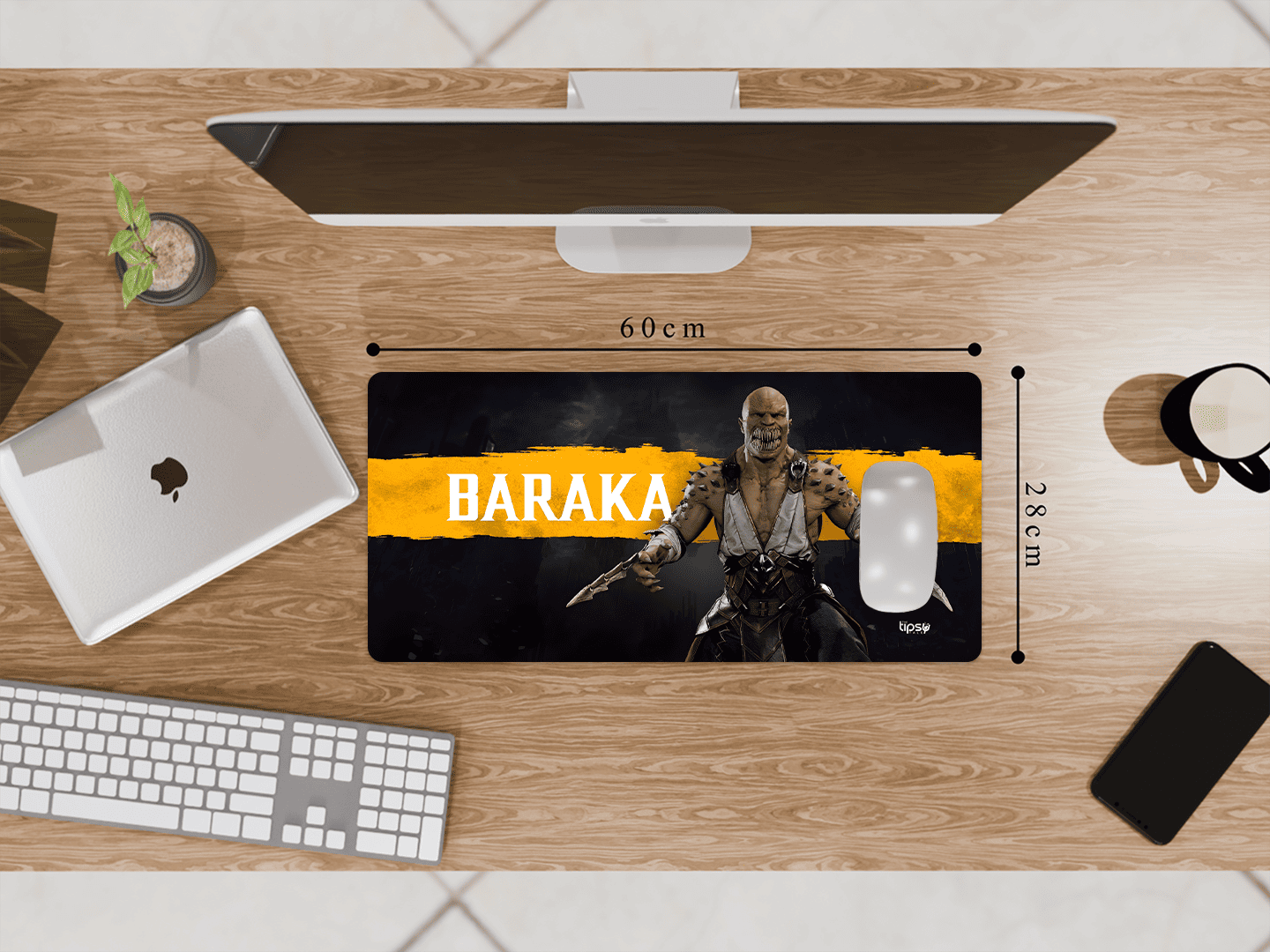 "MORTAL KOMBAT 11 BARAKA" Gaming Mousepad Elevate Your Gaming Experience