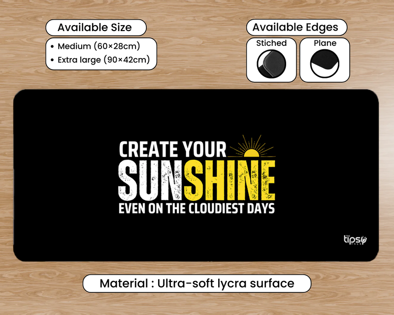 A Gift That Matches Their Energy -Motivational Version- Poster + Deskmat + Laptop Sleeves (COMBO)